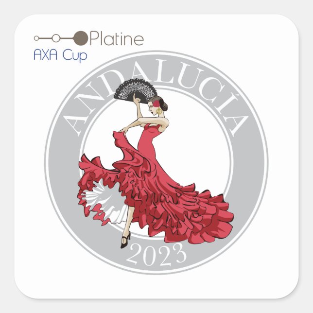 Platine, AXA Cup Sticker (Andalusien) (Vorderseite)