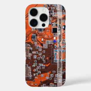 Platine für gedruckte Leiterplatten Orange-Platine iPhone 16 Pro Hülle