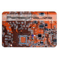Platine für gedruckte Leiterplatten Orange-Platine