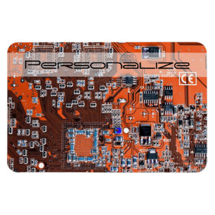Platine für gedruckte Leiterplatten Orange-Platine Magnet
