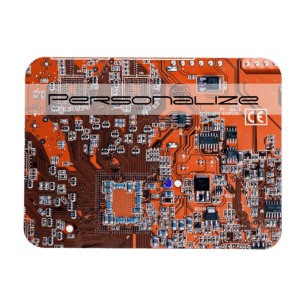Platine für gedruckte Leiterplatten Orange-Platine Magnet