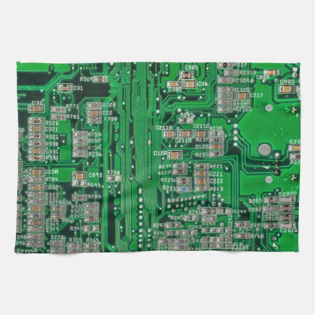 Platinenmalerei Geschirrtuch (Horizontal)