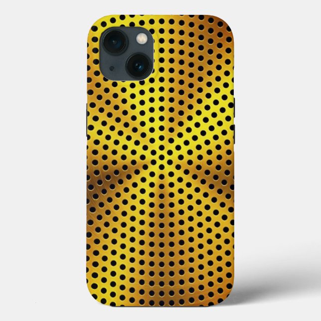 Platinggold Edelstahl-Druck Case-Mate iPhone Hülle (Rückseite)