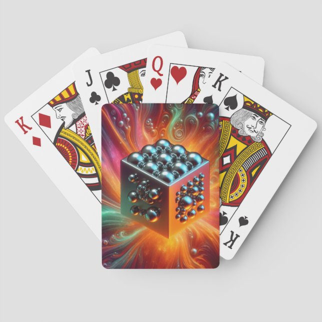 Platinhalse Spielkarten (Rückseite)