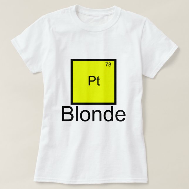 Platinum Blonde Element Puff T - Shirt (Design vorne)