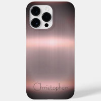 Platinum Bronze Edelstahl-Druck