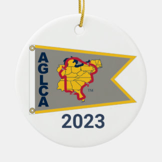 Platinum Burgee (2023) Keramik Ornament