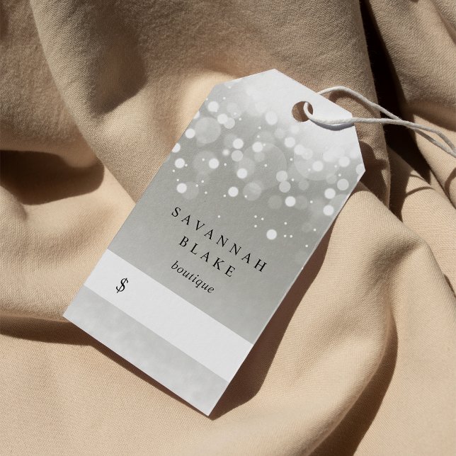 Platinum Glow Price Tags Geschenkanhänger (Von Creator hochgeladen)
