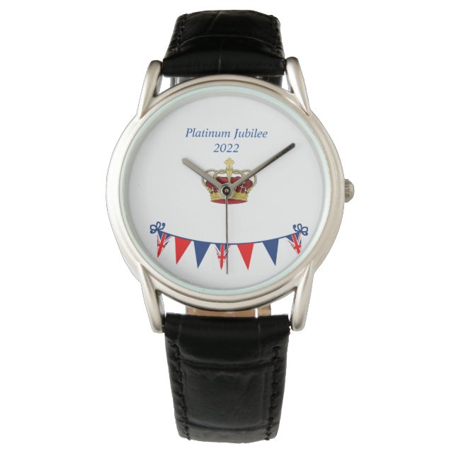 Platinum Jubilee 2022 Armbanduhr (Vorderseite)