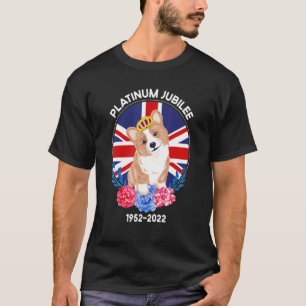 Platinum Jubilee 2022 Britische Monarchkönigin Cor T-Shirt
