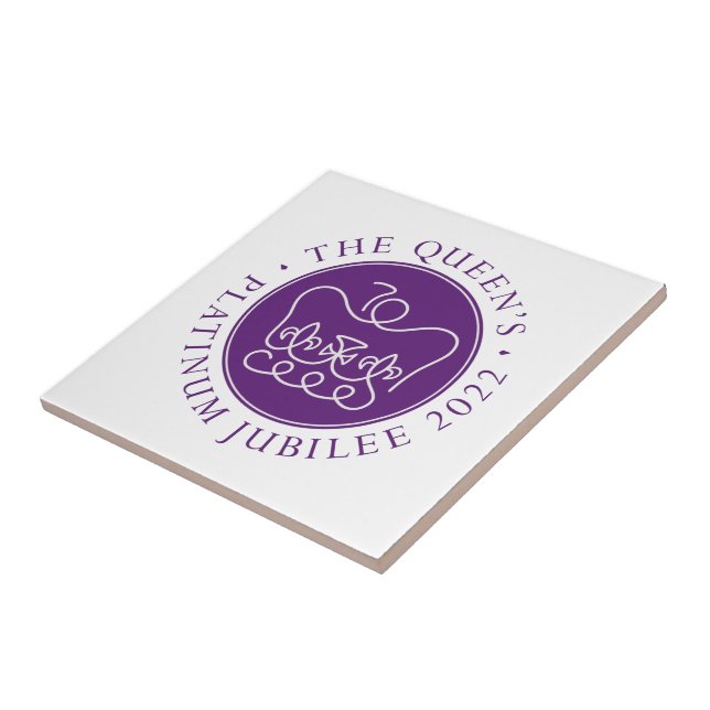 Platinum Jubilee Keramik Tile Fliese (Seite)