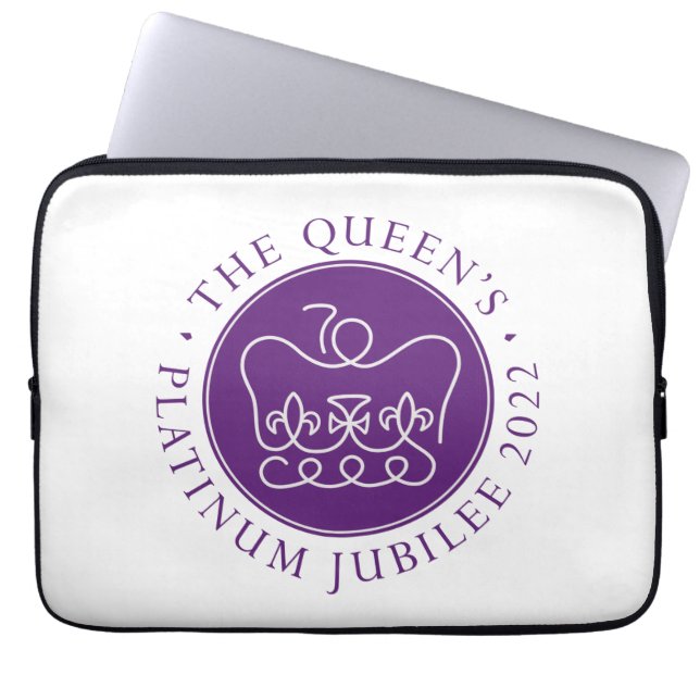 Platinum Jubilee Laptop Sleeve (Vorderseite)