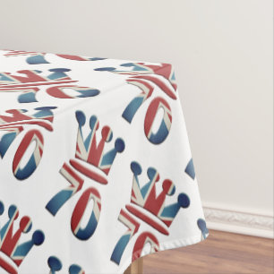 Platinum Jubilee Queen Elizabeth 70 Jahre Tableclo Tischdecke