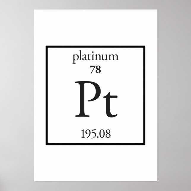 Platinum Poster (Vorne)