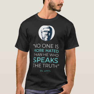 Plato ancient griechische Philosophie Zitat T-Shirt