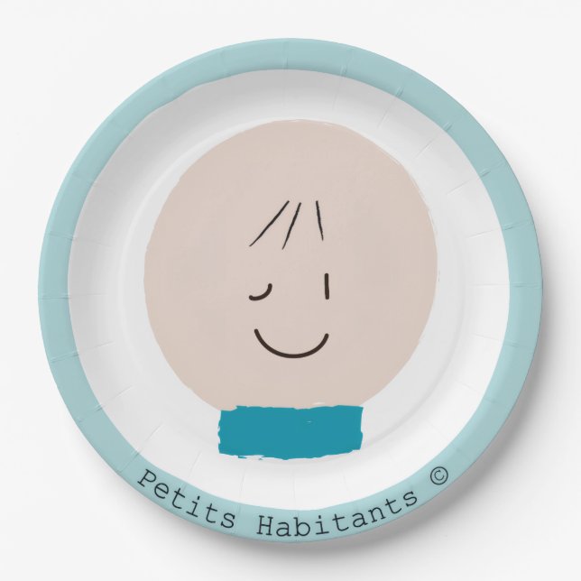 Plato de cartón pappteller (Vorderseite)