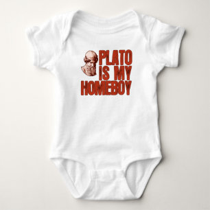 Plato ist mein Homeboy Baby Strampler