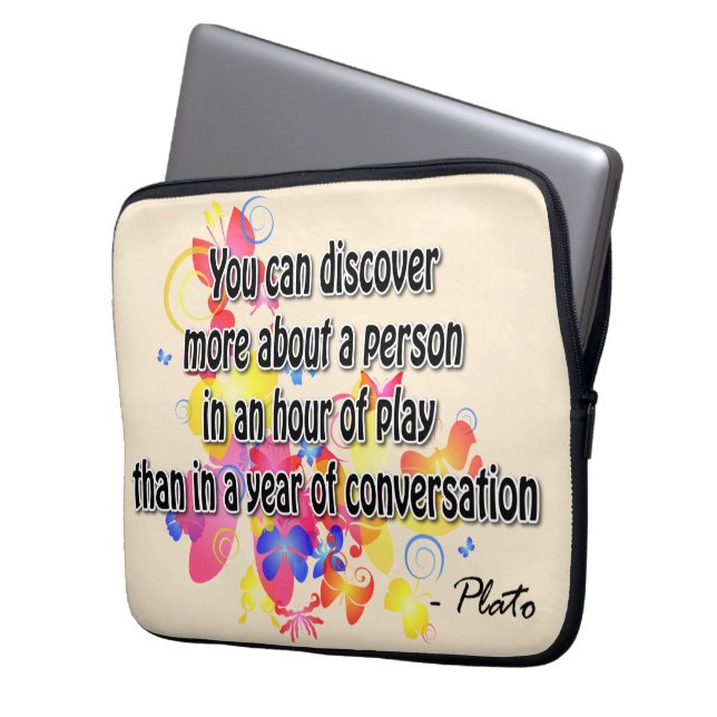 Plato Laptopschutzhülle (Vorderseite Links)