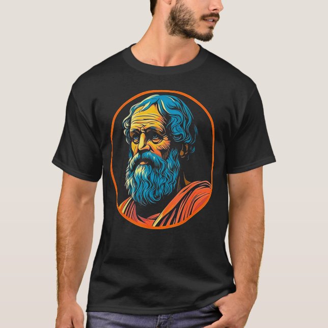 Plato Philosopher T-Shirt (Vorderseite)