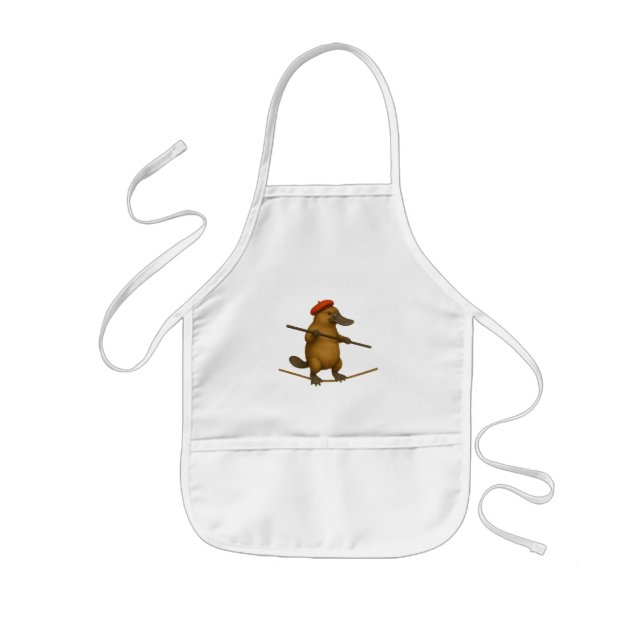 Plato platypus tightrope walker kinderschürze (Vorne)