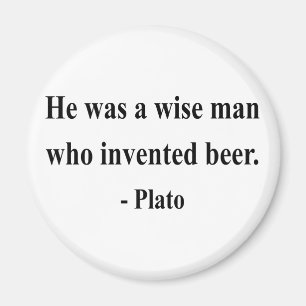 Plato Quote 3a Magnet