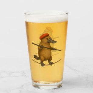 Plato Schnabeltier Seiltänzer Glas