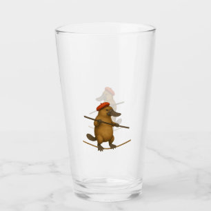 Plato Schnabeltier Seiltänzer Glas