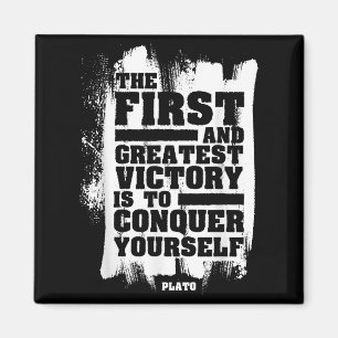 Plato Stoic Mindfulness Zitat Stoicismus Philosoph Magnet