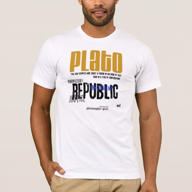 PLATO T-Shirt (Vorderseite)