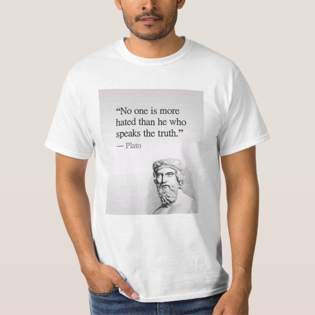 Plato T Shirt (Vorderseite)