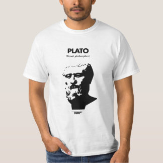 Plato-Weiß T - Shirt