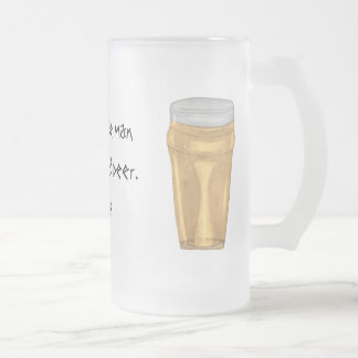 Plato-Zitat-Bier-Tasse Mattglas Bierglas