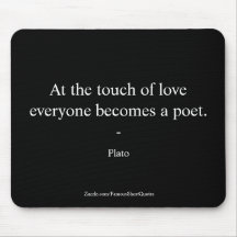 Plato Zitat; die Touch der Liebe