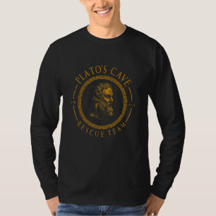 Platos Höhlenrettungsteam Alte griechische Philoso T-Shirt