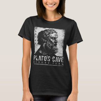 Platos Höhlenrettungteam Alte Hellenistin Philos T-Shirt