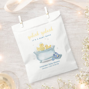 Platsch Platsch Mami-Ente Badewanne Baby Shower Geschenktütchen