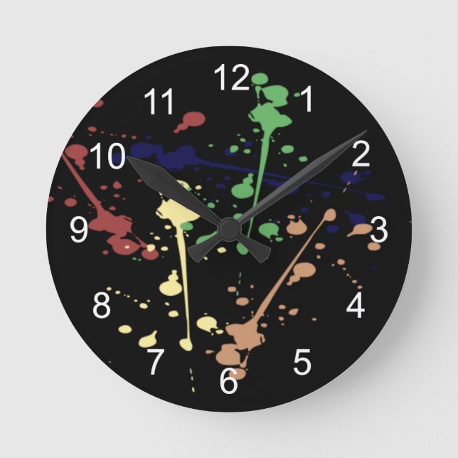 Platsche Uhr (Vorderseite)