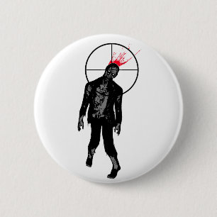 platscher Knopf des Zombies Button