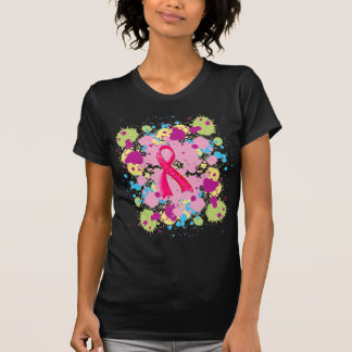 Platscher rosa Band-T - Shirt