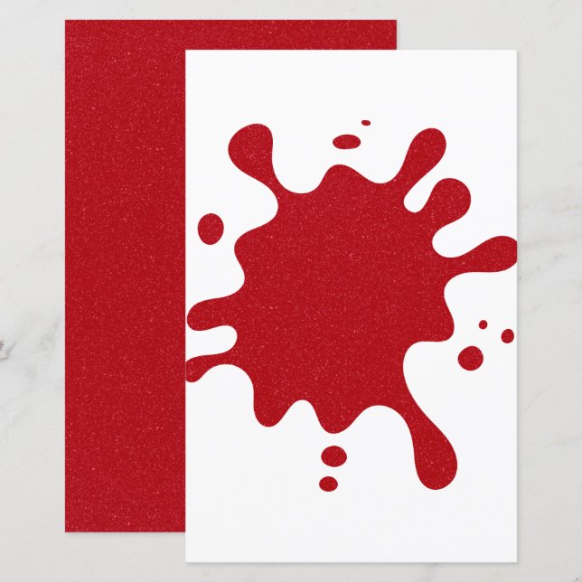 Platsches Blatt für Tomatenrottöne (Vorne/Hinten)