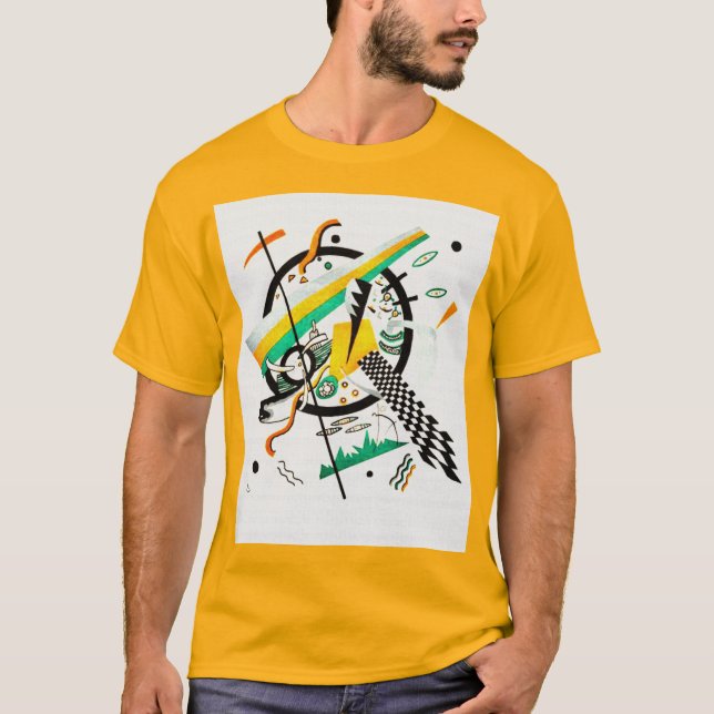 Plättchen IV - T - Shirt Kandinsky (Vorderseite)