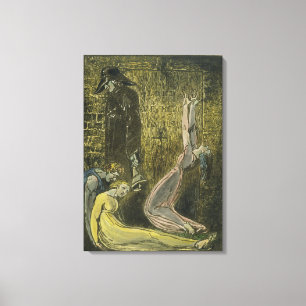 Platte 13 von "Europa. Eine Prophezeiung", 1794 Leinwanddruck