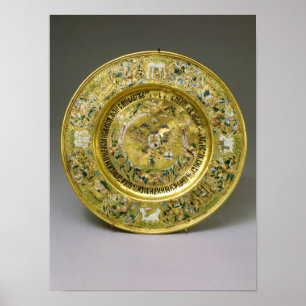 Platte im Besitz von Tsar Alexei Mikhailovich Roma Poster