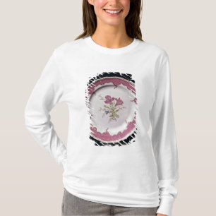 Platte mit botanischem Entwurf T-Shirt