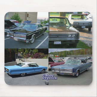 Platte Seitenchrysler Mousepad