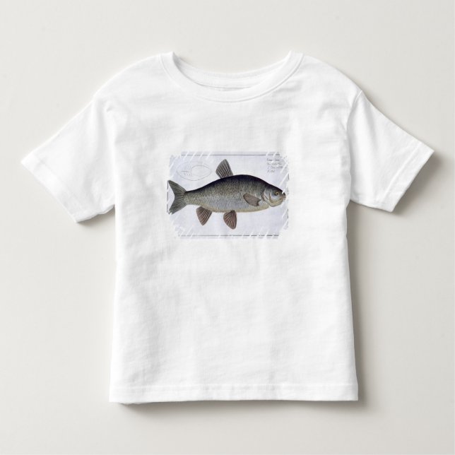 Platte VI des Döbels (Cyprinus Jeses) von Kleinkind T-shirt (Vorderseite)