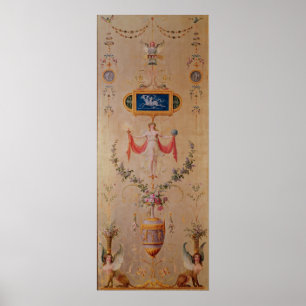 Platte vom Boudoir von Marie-Antoinette Poster