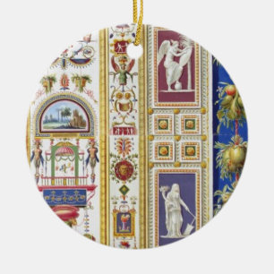 Platte vom RAPHAELLoggia in Vatikan, von Keramik Ornament