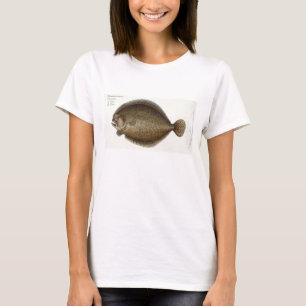 Platte XLIX des Steinbutts (Pleuronectes Maximus) T-Shirt