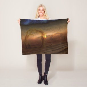Platten aus planetbildenden Materialien, Rundstein Fleecedecke